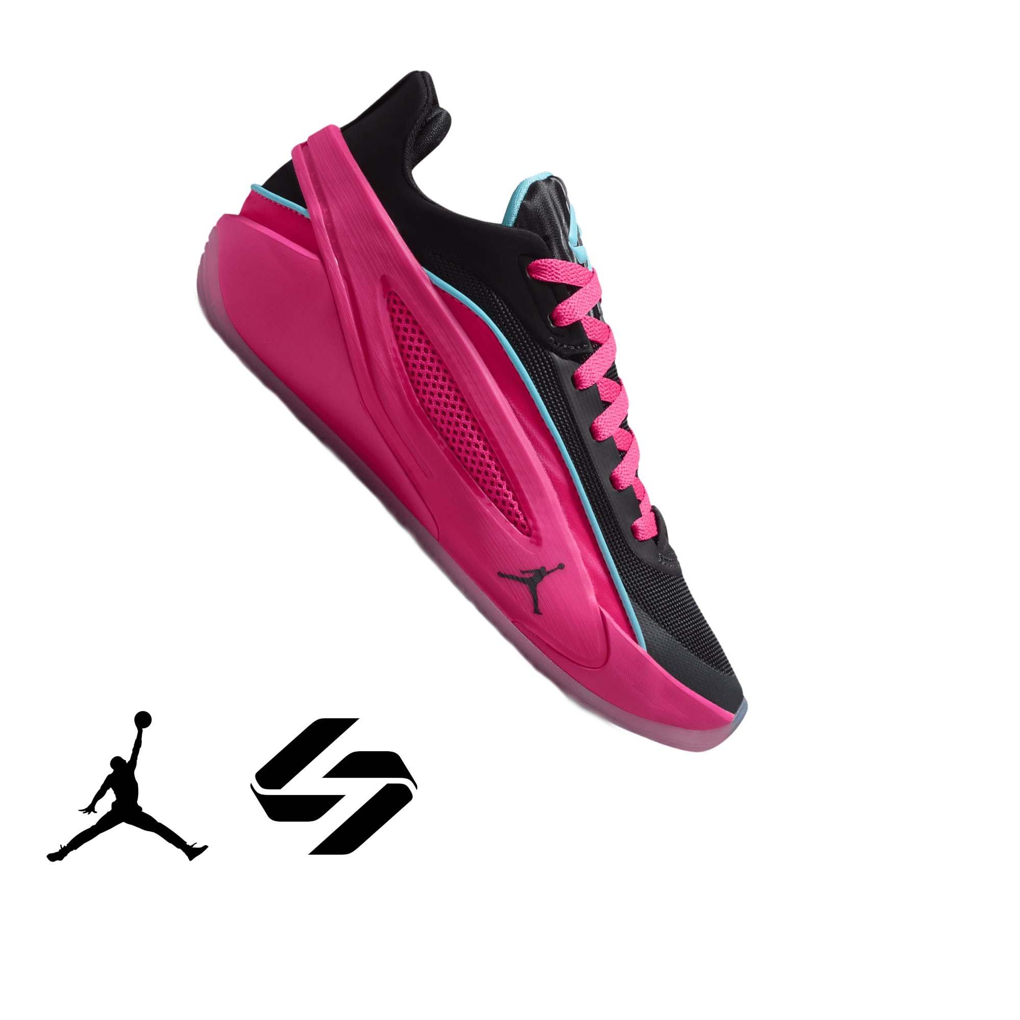 Jordan Luka 5 "Night Drive" Grade School Kids' Basketball Shoe - LASER FUCHSIA/FIBERGLASS